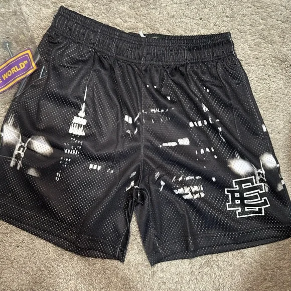 Shorts | Eric Emanuel Ee Basic Short Black Skyline | Poshmark